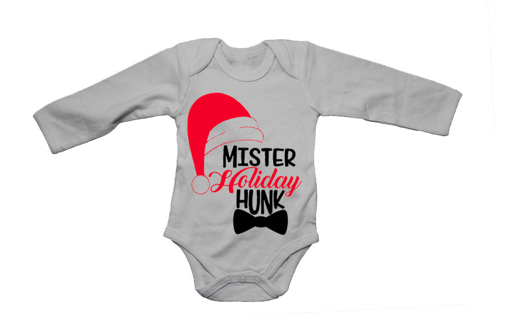 Mr Holiday Hunk - Christmas - Baby Grow - BuyAbility South Africa