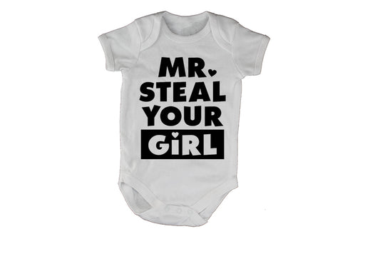 Mr. Steal Your Girl - Valentine - Baby Grow - BuyAbility South Africa