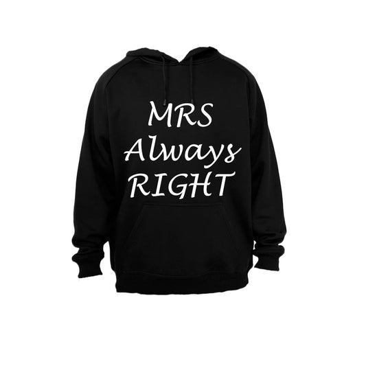 Mrs Always Right - Hoodie - BuyAbility South Africa