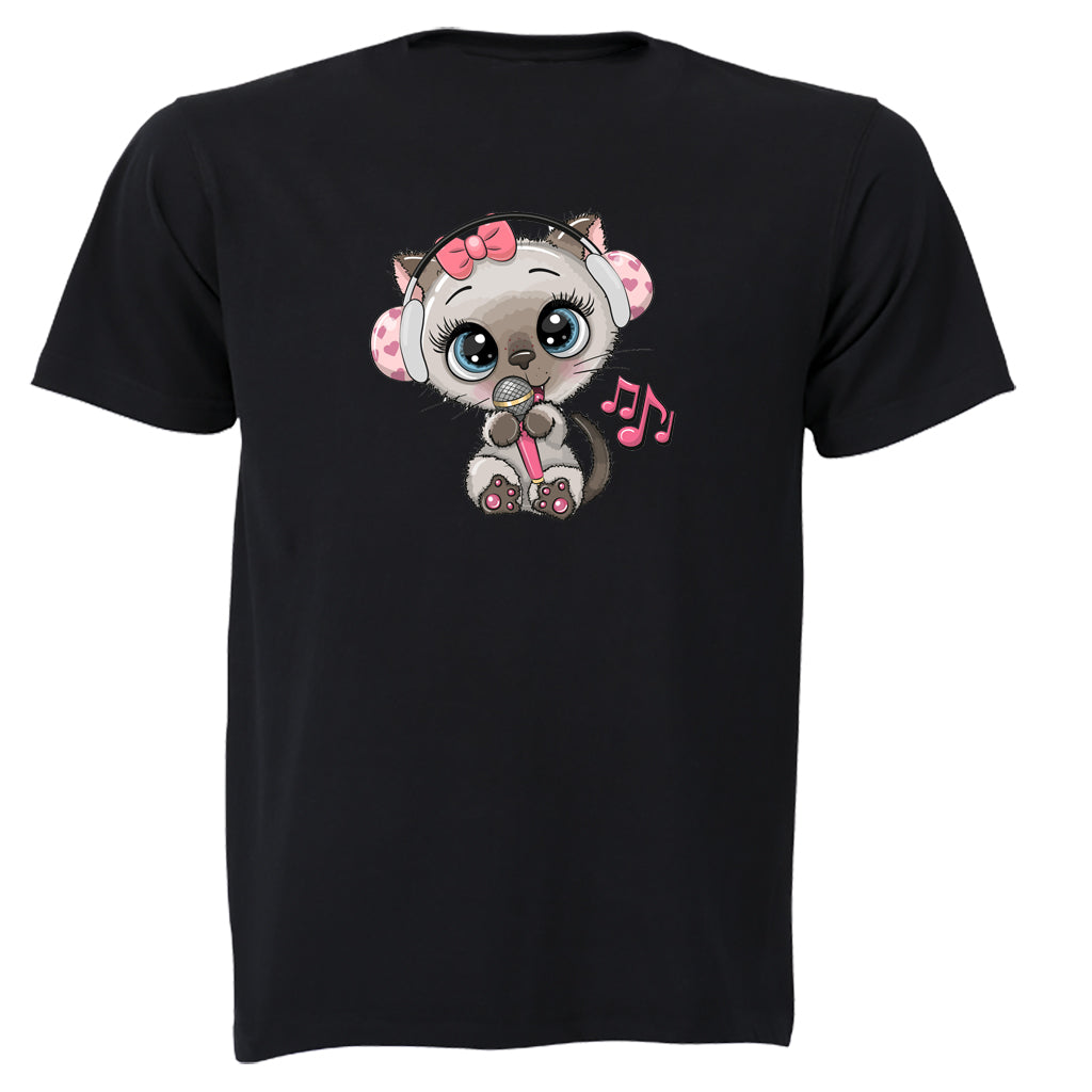 Music Kitten - Kids T-Shirt - BuyAbility South Africa