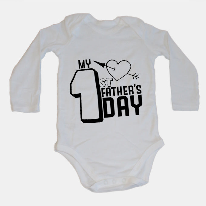 My 1st Father's Day - Bold - Baby Grow