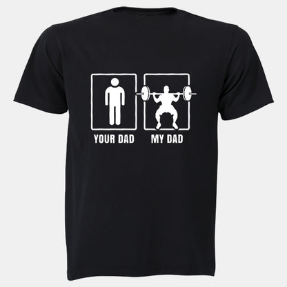 My Dad - Weightlifting - Adults - T-Shirt - BuyAbility South Africa