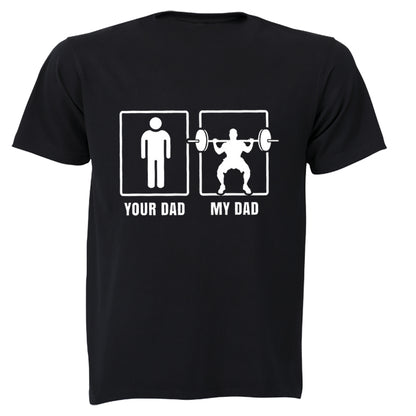 My Dad - Weightlifting - Kids T-Shirt - BuyAbility South Africa