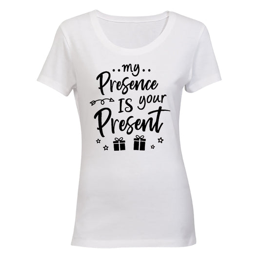 My Presence - Christmas - Ladies - T-Shirt - BuyAbility South Africa