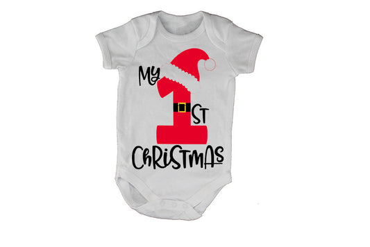 My 1st Christmas - Santa Suit - Baby Grow - BuyAbility South Africa