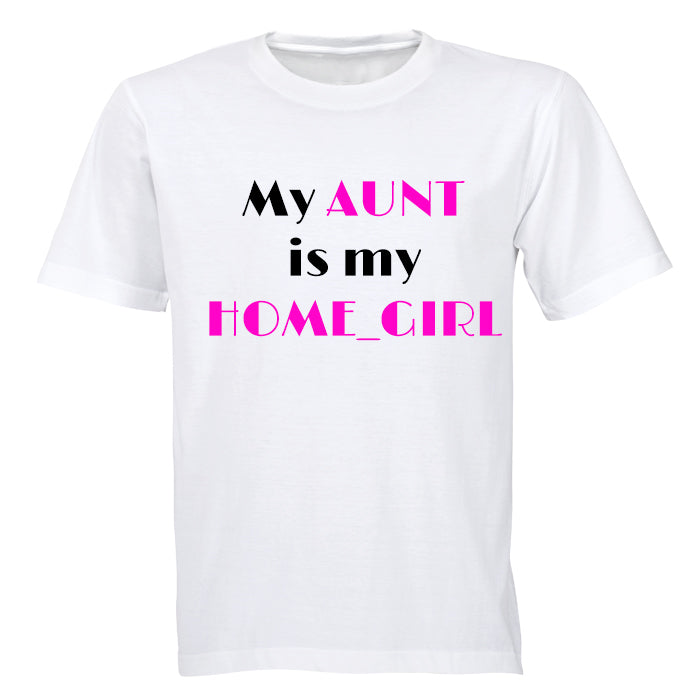 My Aunt is my Home_Girl - Kids T-Shirt - BuyAbility South Africa