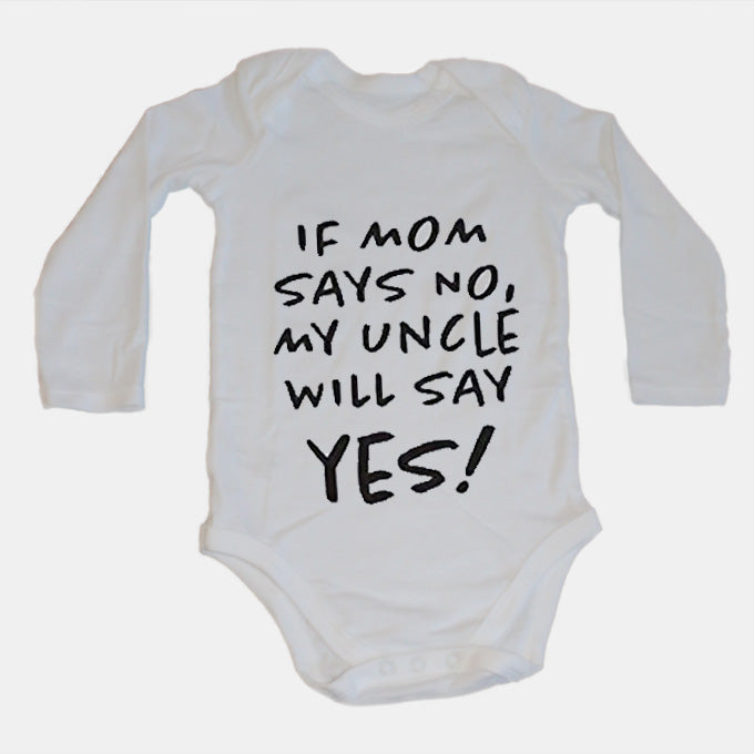 My Uncle Will Say Yes - Baby Grow - BuyAbility South Africa