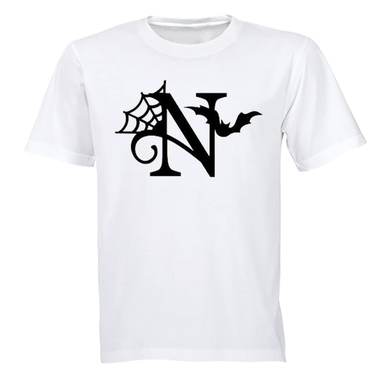 N - Halloween Spiderweb - Kids T-Shirt - BuyAbility South Africa