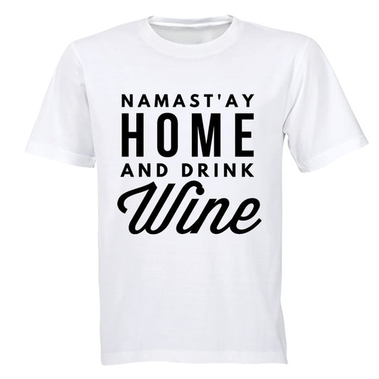 Namast ay Home - Adults - T-Shirt - BuyAbility South Africa