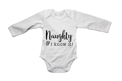 Naughty & I Know It - Christmas - Baby Grow - BuyAbility South Africa