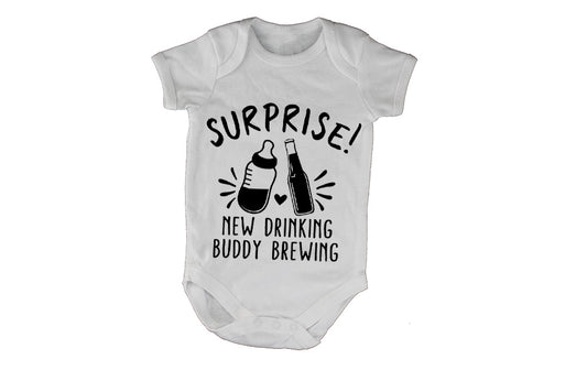 New Drinking Buddy - Baby Grow - BuyAbility South Africa