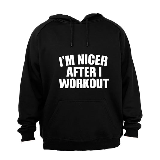 Nicer After I Workout - Hoodie - BuyAbility South Africa
