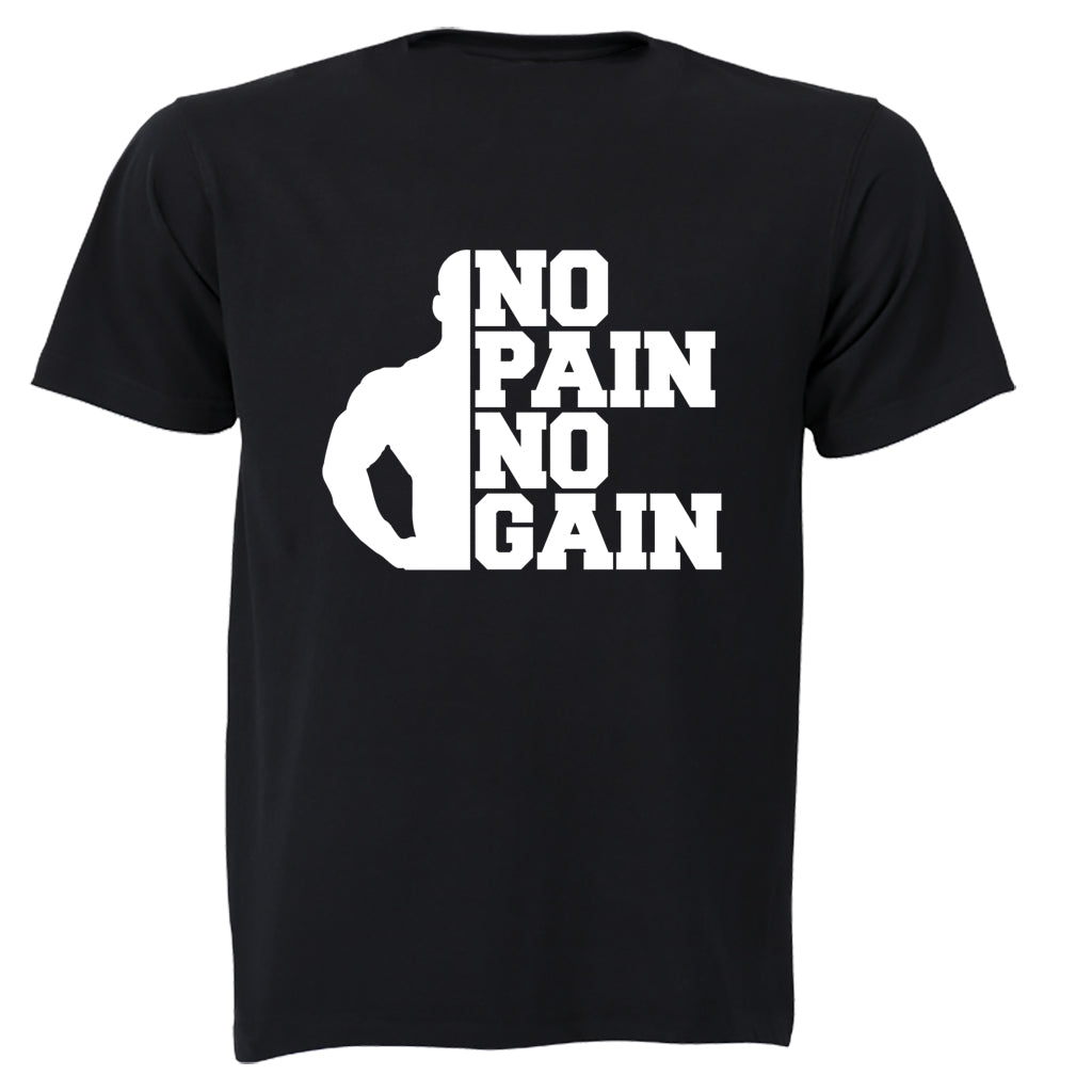 No Pain, No Gain - Adults - T-Shirt - BuyAbility South Africa
