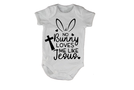 No Bunny Loves Me Like Jesus - Easter - Baby Grow - BuyAbility South Africa