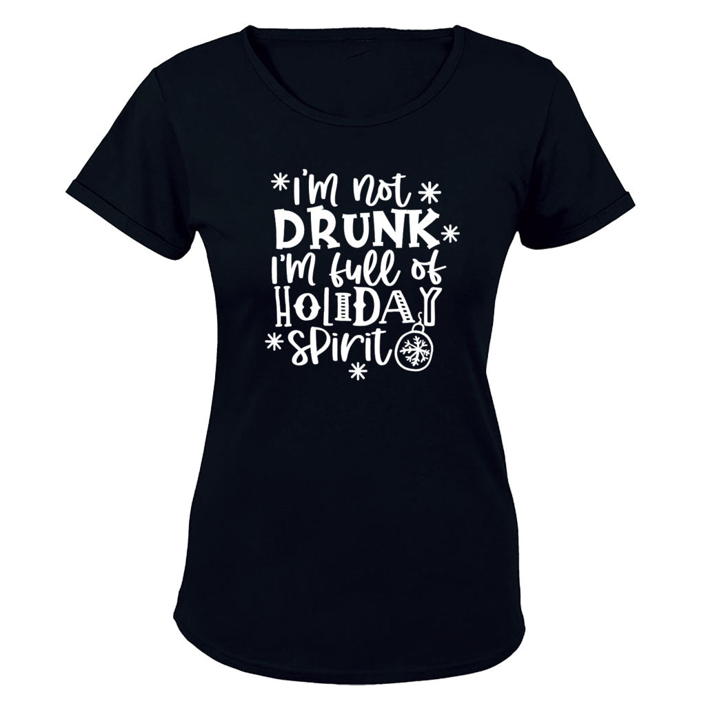 Not Drunk - Christmas Spirit - Ladies - T-Shirt - BuyAbility South Africa