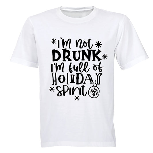Not Drunk - Christmas Spirit - Adults - T-Shirt - BuyAbility South Africa