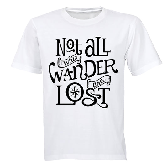 Not All Who Wonder are Lost - Adults - T-Shirt - BuyAbility South Africa