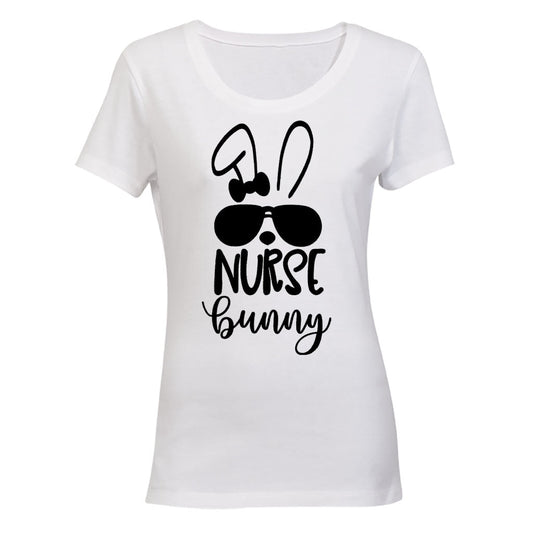 Nurse Bunny - Easter - Ladies - T-Shirt - BuyAbility South Africa