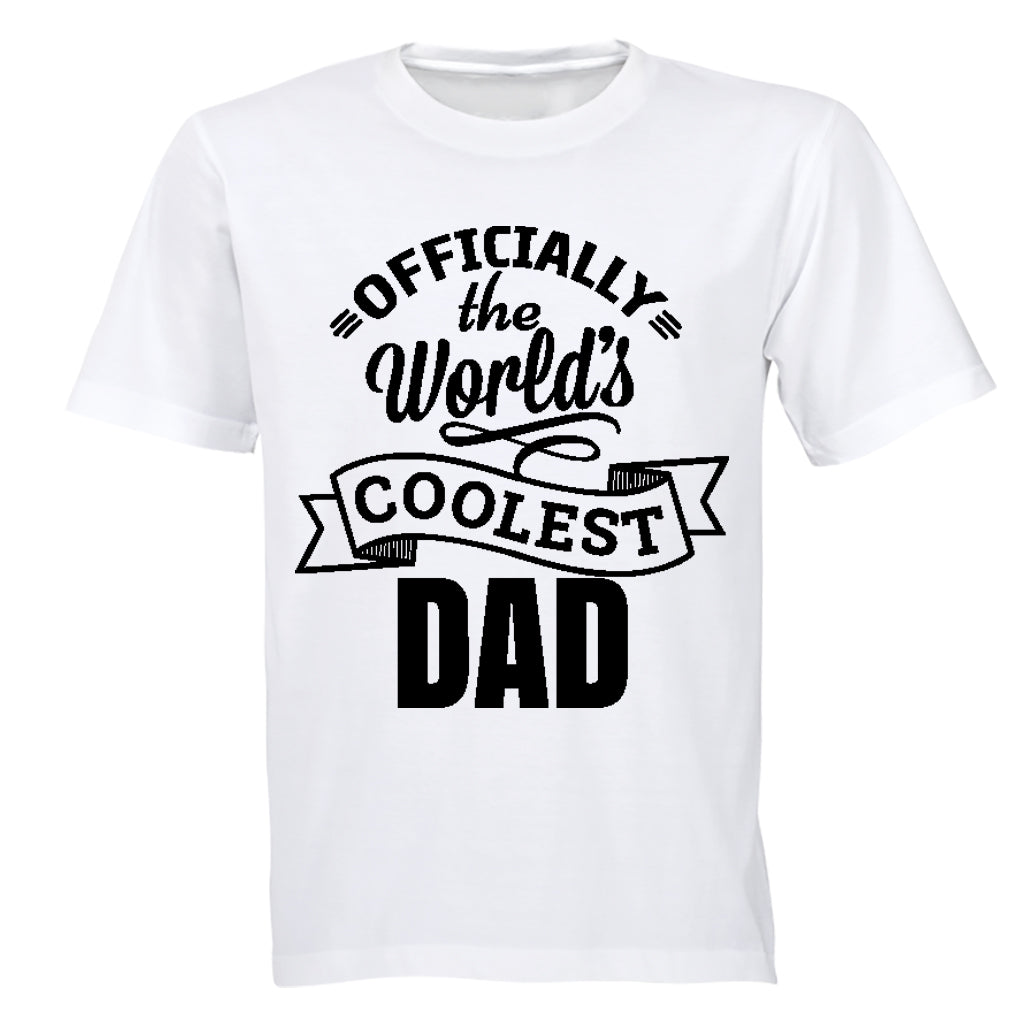 Officially Coolest Dad - T-Shirt - BuyAbility South Africa