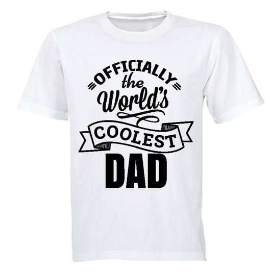 Officially Coolest Dad - T-Shirt - BuyAbility South Africa