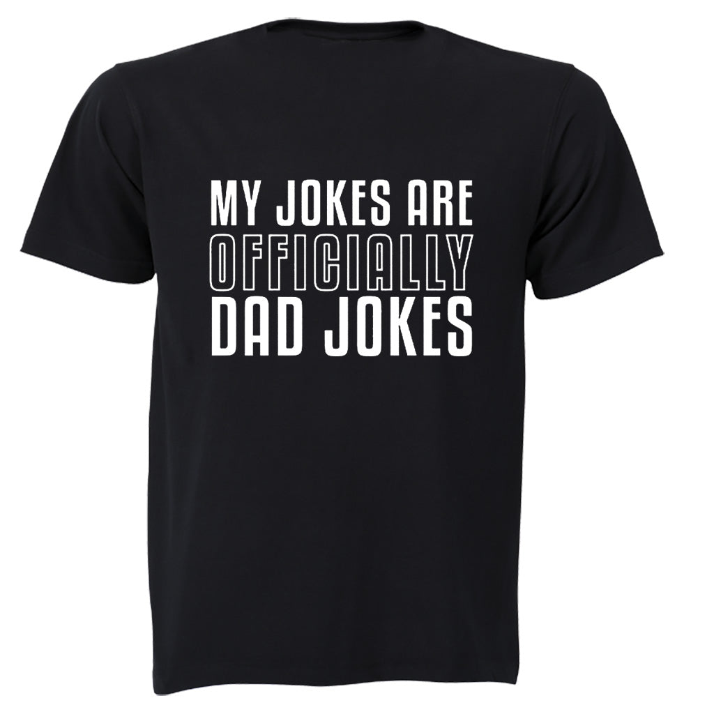Officially Dad Jokes - Adults - T-Shirt - BuyAbility South Africa
