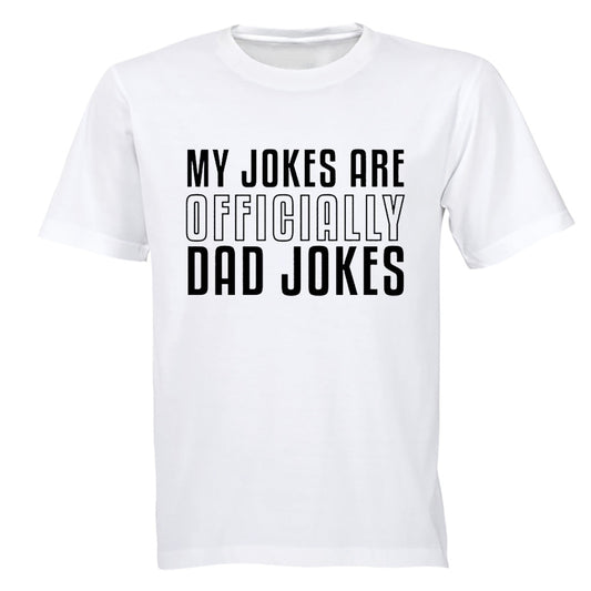 Officially Dad Jokes - Adults - T-Shirt - BuyAbility South Africa