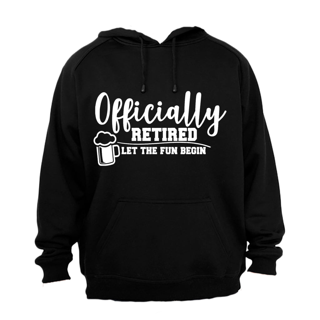 Officially Retired - Hoodie - BuyAbility South Africa