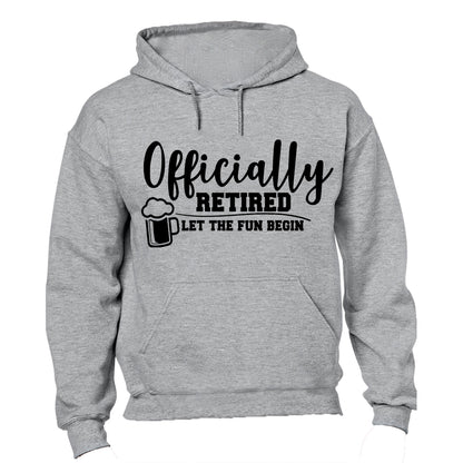 Officially Retired - Hoodie - BuyAbility South Africa