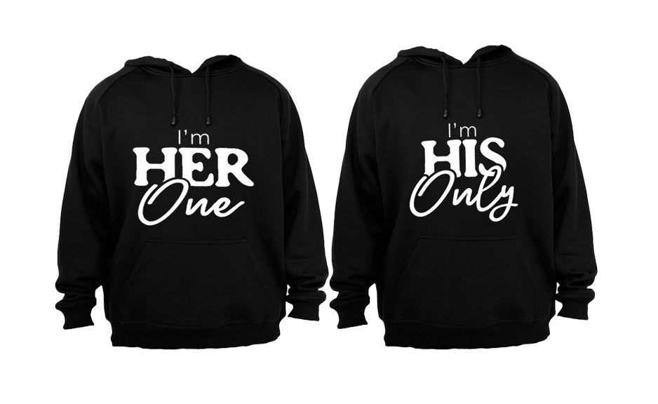 I'm Her One, He's my Only - Couples Hoodies (1 Set) - BuyAbility South Africa