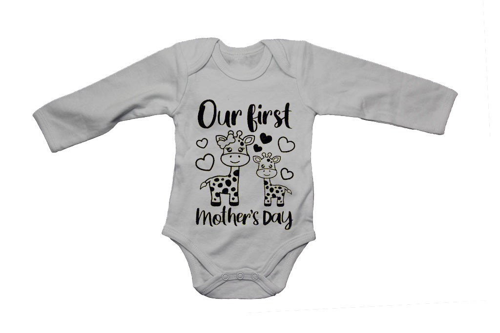 Our First Mothers Day - Giraffe- Baby Grow - BuyAbility South Africa