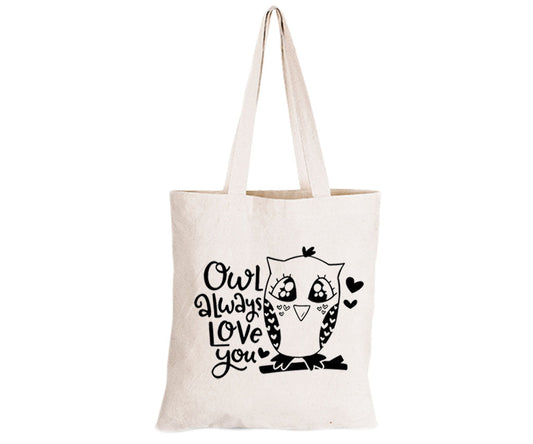 Owl Always Love You - Eco-Cotton Natural Fibre Bag - BuyAbility South Africa