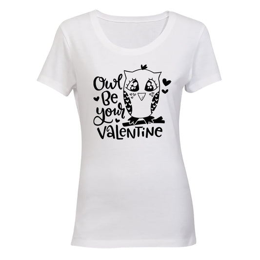 Owl Be Your Valentine - Ladies - T-Shirt - BuyAbility South Africa