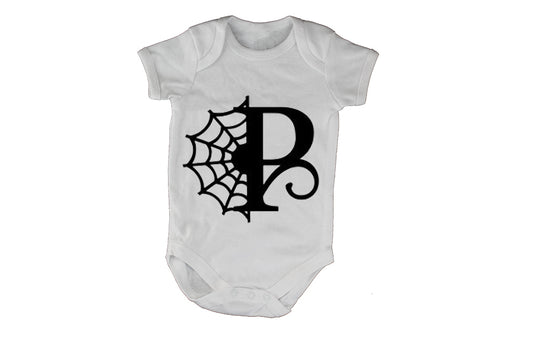 P - Halloween Spiderweb - Baby Grow - BuyAbility South Africa