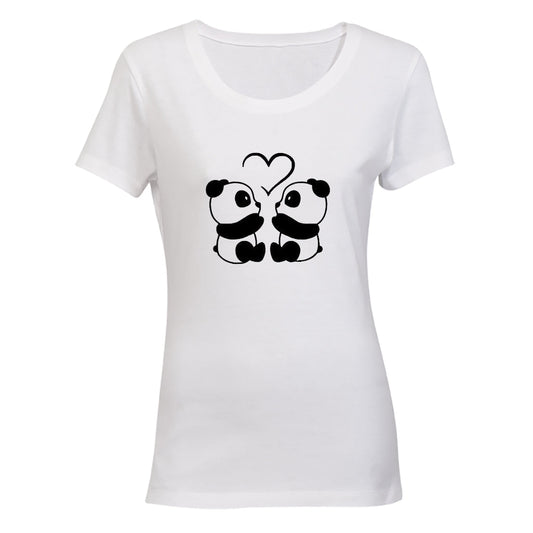 Panda Love - Valentine - Ladies - T-Shirt - BuyAbility South Africa