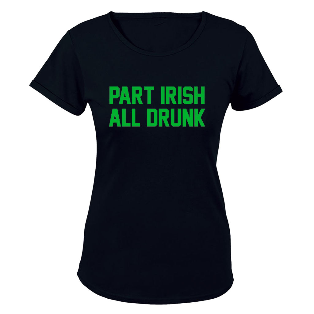 Part Irish - St. Patrick's Day - Ladies - T-Shirt - BuyAbility South Africa