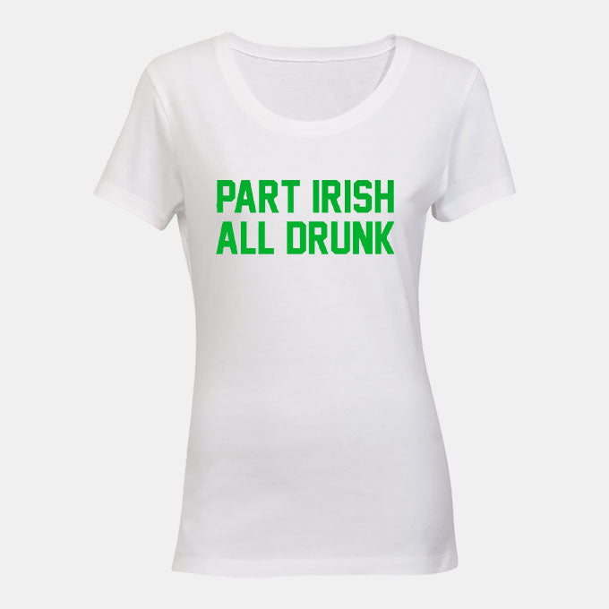Part Irish - St. Patrick's Day - Ladies - T-Shirt - BuyAbility South Africa