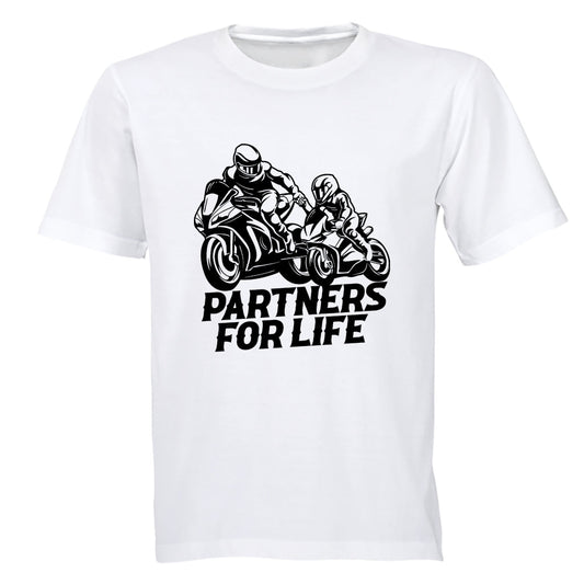 Partners For Life - Biker - T-Shirt - BuyAbility South Africa