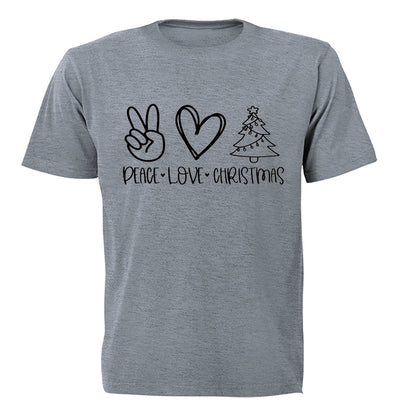 Peace. Love. Christmas - Kids T-Shirt - BuyAbility South Africa