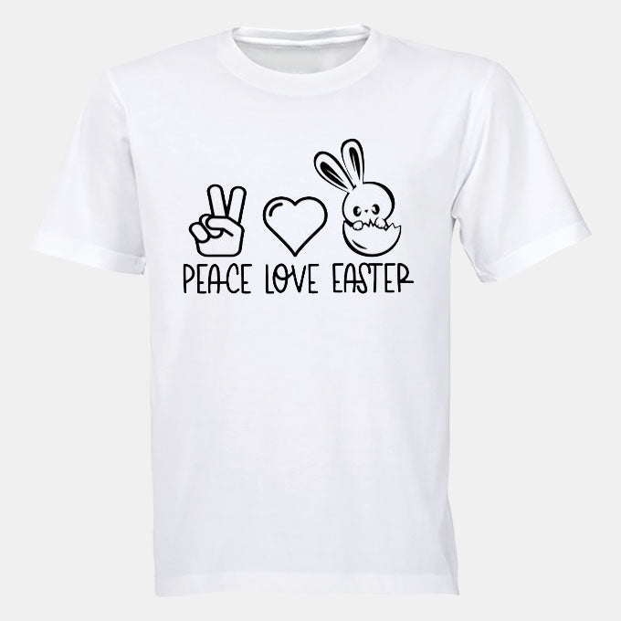 Peace. Love. Easter - Adults - T-Shirt - BuyAbility South Africa