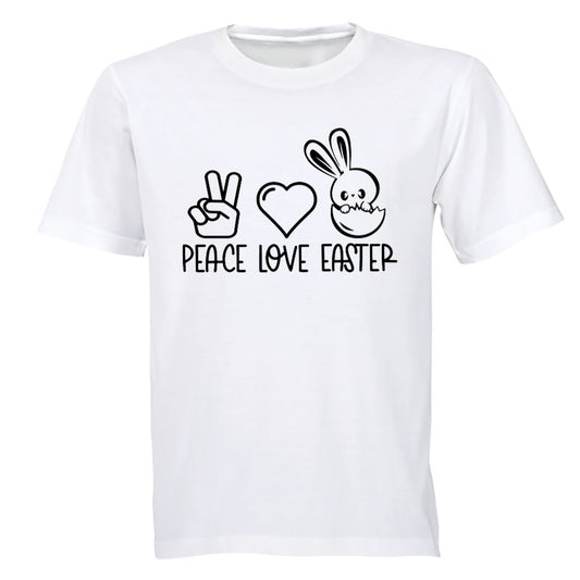 Peace. Love. Easter - Adults - T-Shirt - BuyAbility South Africa