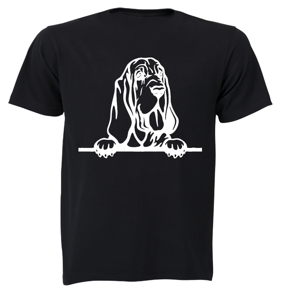Peeking Bloodhound - Kids T-Shirt - BuyAbility South Africa