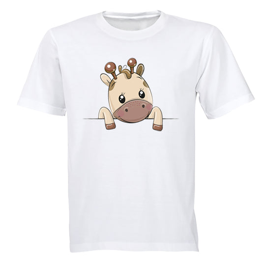 Peeking Giraffe - Kids T-Shirt - BuyAbility South Africa