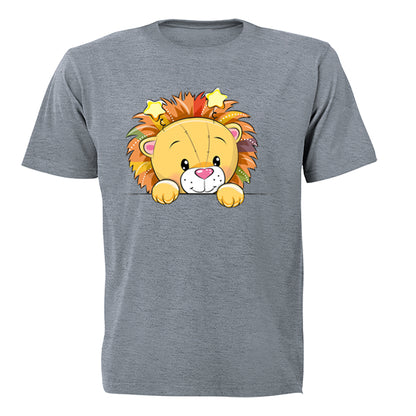 Peeking Lion - Kids T-Shirt - BuyAbility South Africa