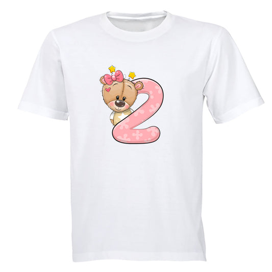 Pink 2 - Teddy - Kids T-Shirt - BuyAbility South Africa