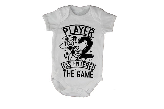 Player 2 Has Entered The Game - Baby Grow - BuyAbility South Africa