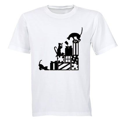 Playful Christmas Cats - Kids T-Shirt - BuyAbility South Africa