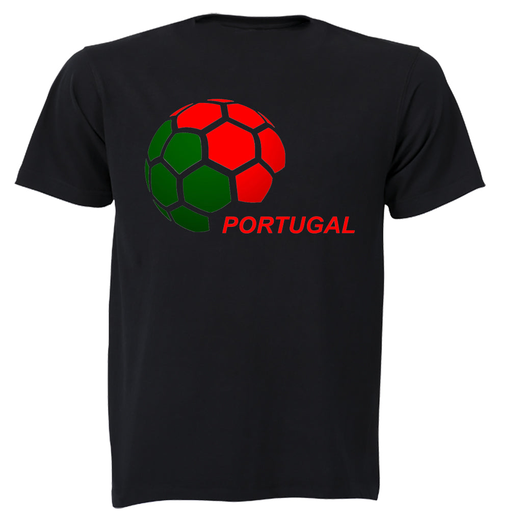 Portugal - Soccer Ball - Adults - T-Shirt - BuyAbility South Africa