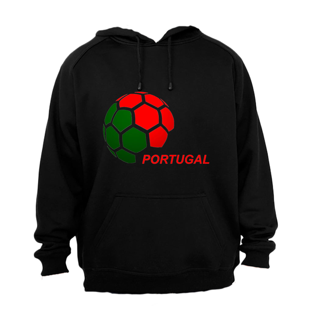 Portugal - Soccer Ball - Hoodie - BuyAbility South Africa