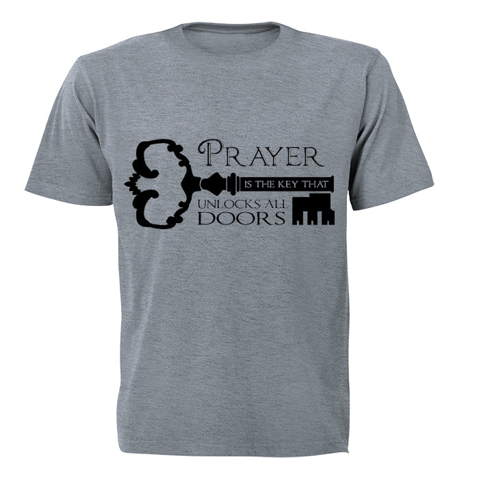 Prayer is the Key - Adults - T-Shirt - BuyAbility South Africa