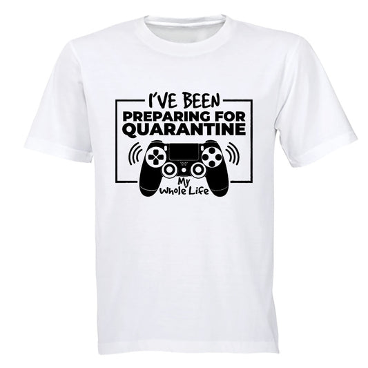 Preparing for Quarantine - Adults - T-Shirt - BuyAbility South Africa